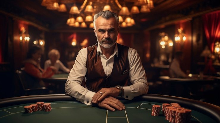 Studio French Roulette mega178 menampilkan croupier profesional dan roda roulette dengan multi-camera setup